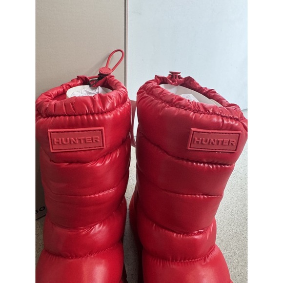 Hunter Women's Maribel Puffer Snow Winter Waterproof Rain Boots Sz 7 Cute NIB! - Picture 6 of 6